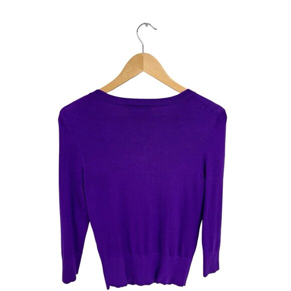 Express Design Studio women's light cardigan purple size S - Picture 5 of 9
